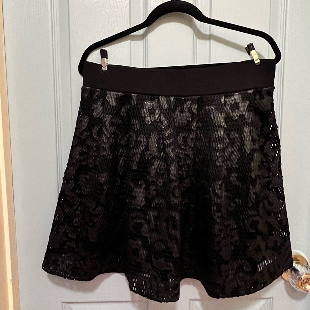 Express Pleated Circle Skirt Sz L